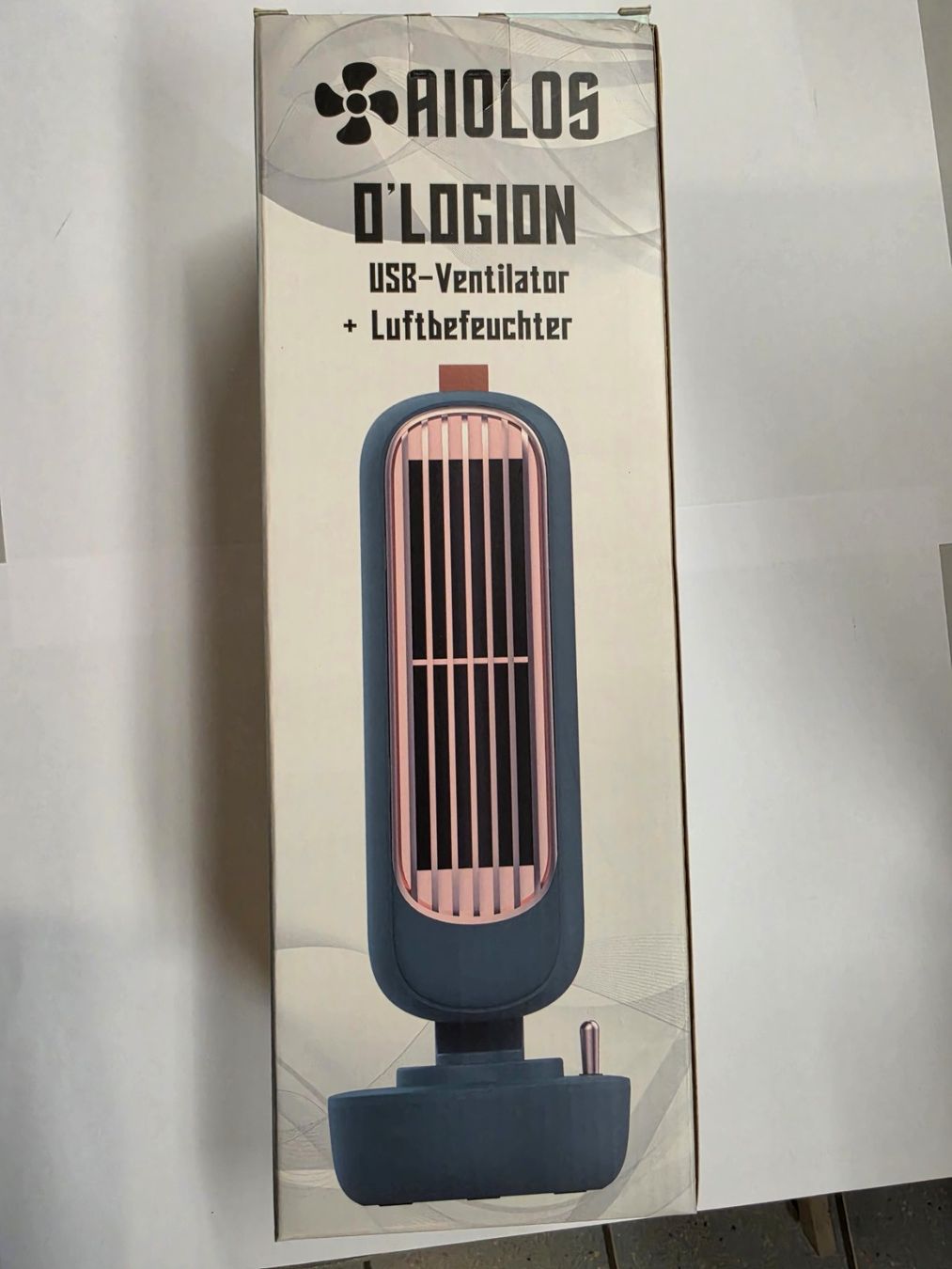 Ventilatori: USB-Ventilator und Luftbefeuchter, neu, Farbe grün – Nuovo e nell'imballaggio originale da Rheinfelden venduto da s-KONNEKT