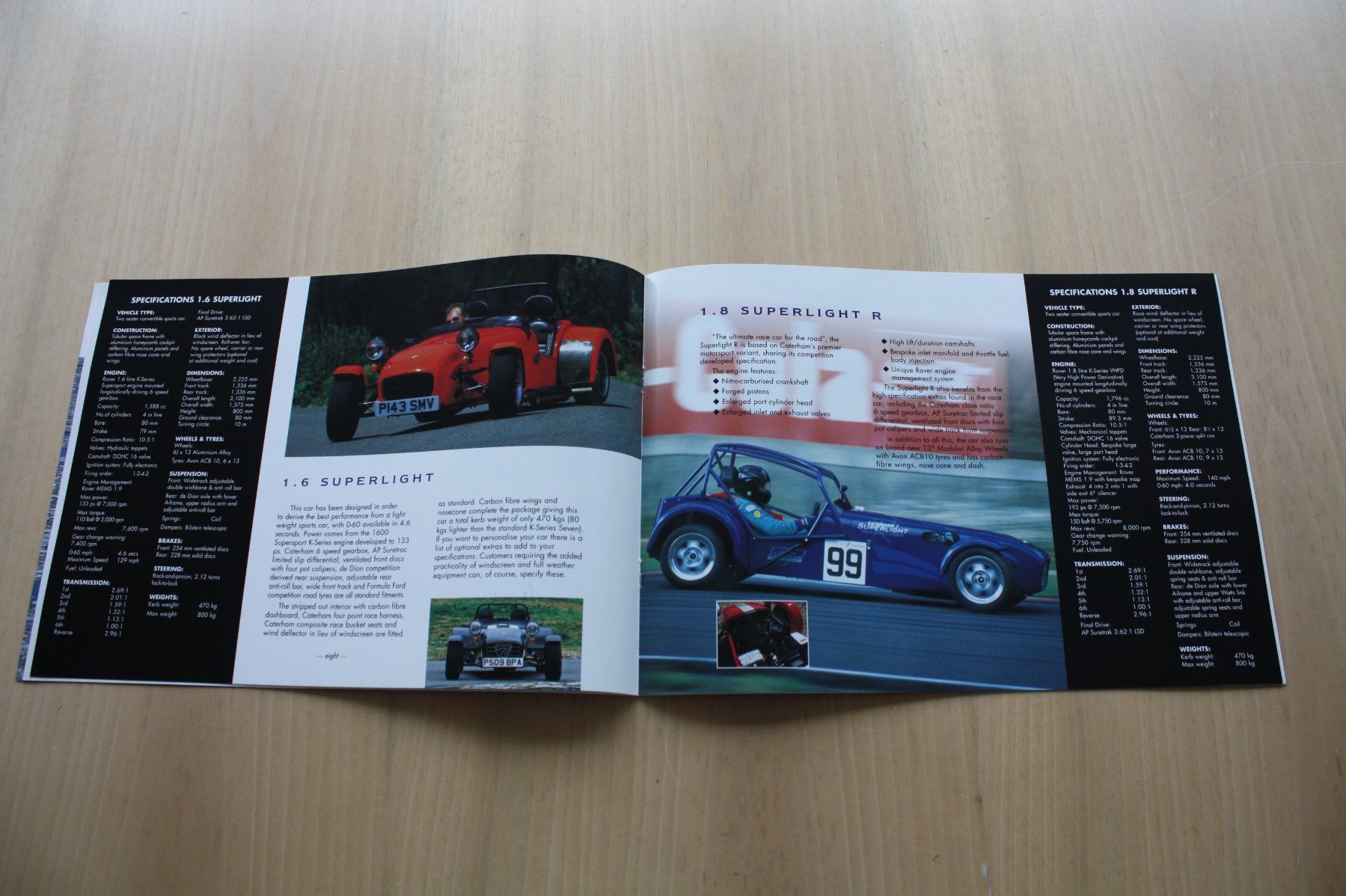 Lotus Dokumente: Caterham Super Seven Prospekt – Gebraucht aus Wikon von erwin400 5