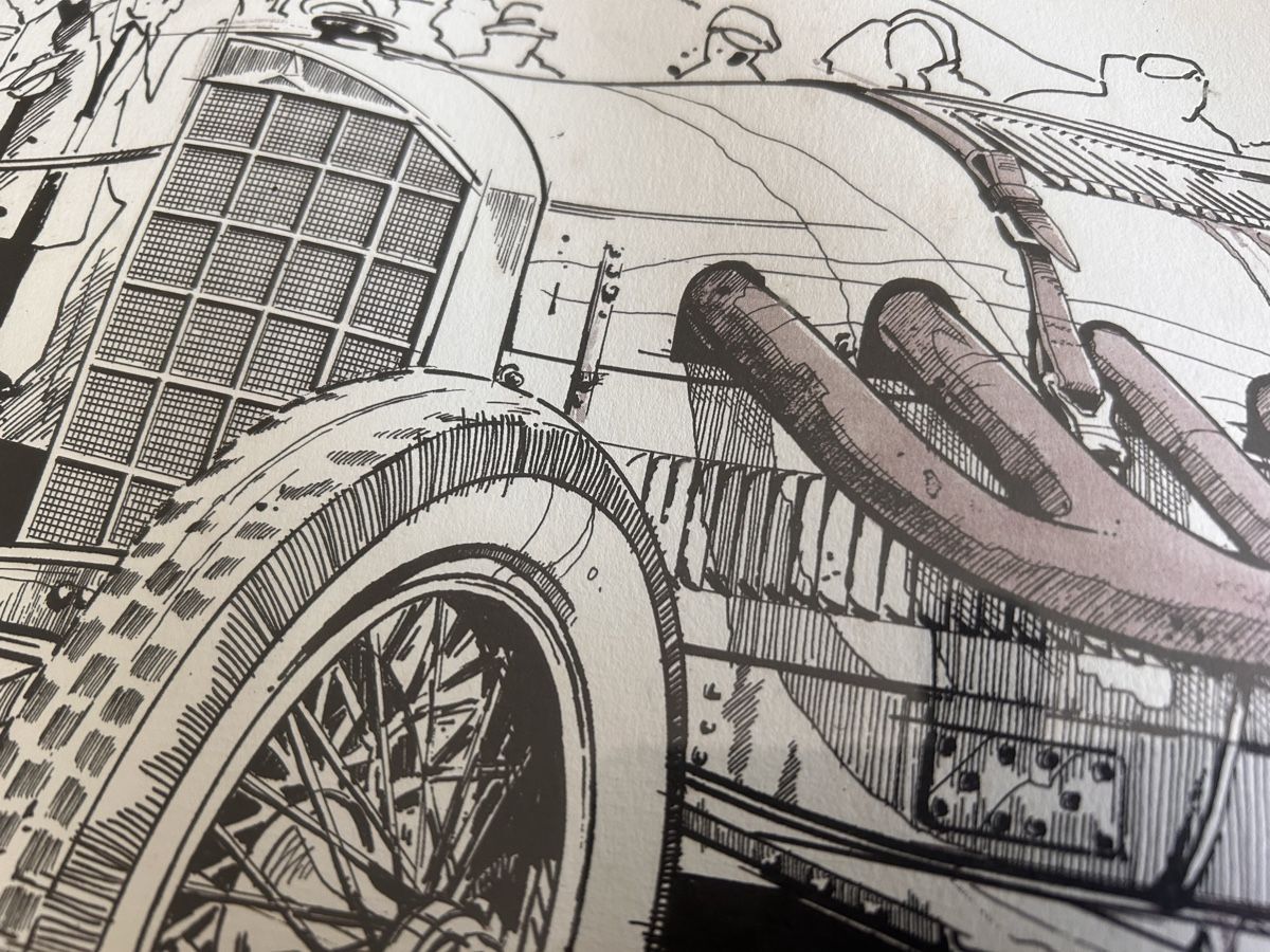 Posters & Illustrations: Klaussenrennen 1927  Mercedes Benz – D'occasion à Altdorf UR par arnosteff 4