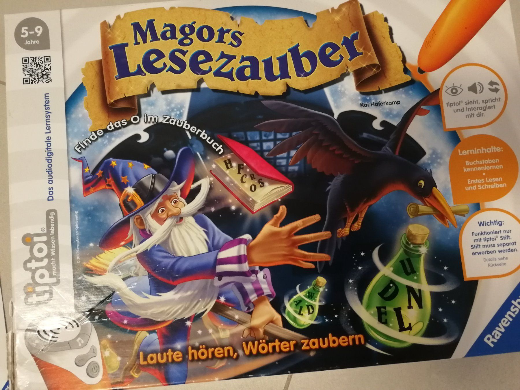 Ravensburger Giochi: Tiptoi Magors Lesezauber – Usato da Winkel venduto da Moizi