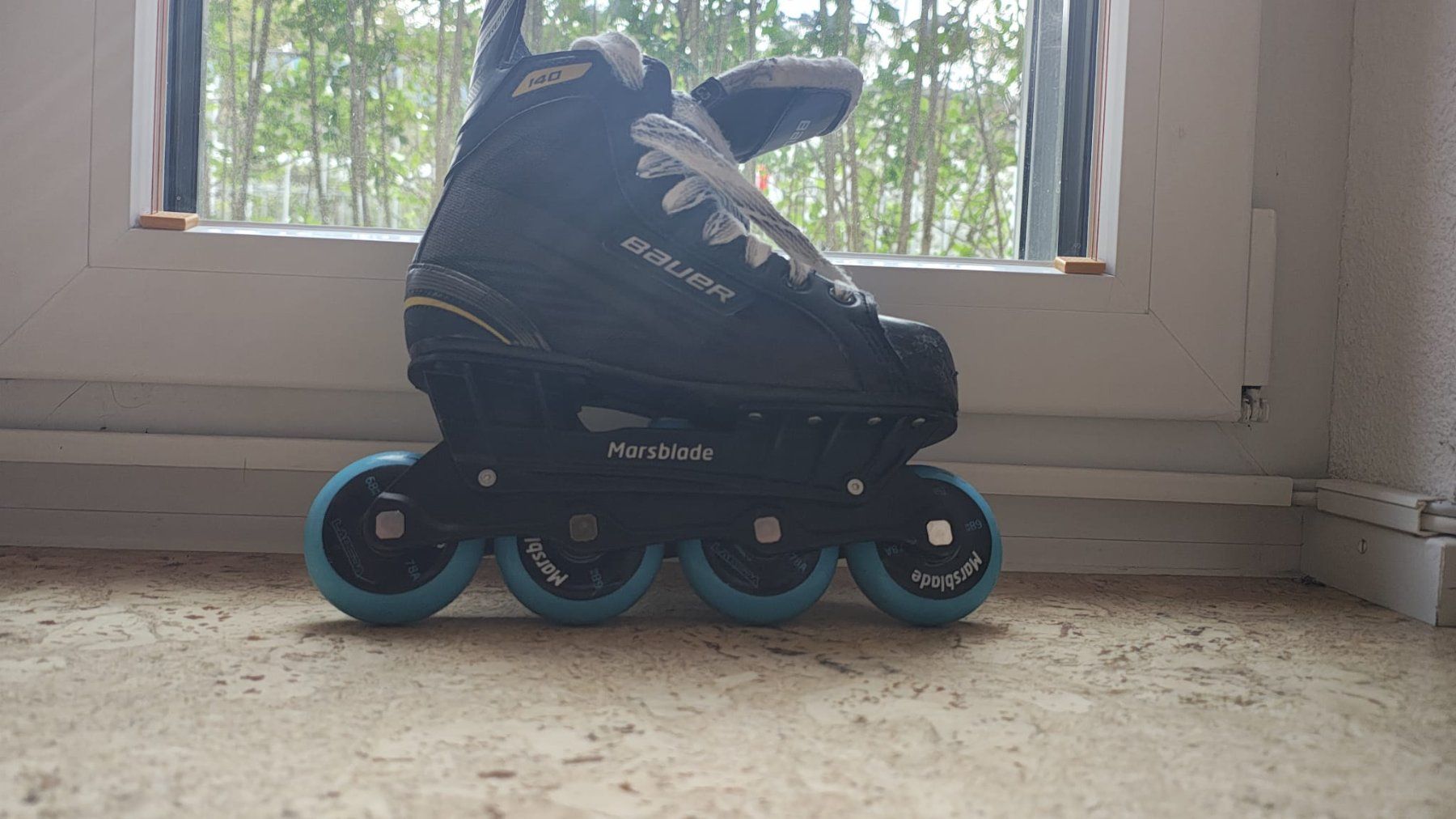 Bauer Inline-Skating & Rollschuhe: Bauer Supreme Skate mit Marsblade O1 Inline Kit (Gr.36) – Gebraucht aus Worblaufen von Nuessu71 4