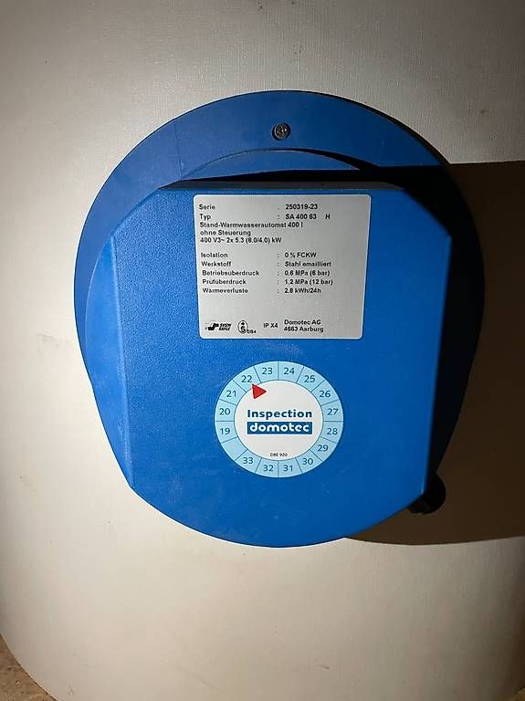 Installations sanitaires: Boiler 400L Domotec Neu – Neuf avec emballage d'origine à Regensdorf par Gugi87 2