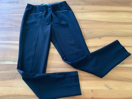 Damen Businesshose schwarz Gr.  36 coole Details wie neu