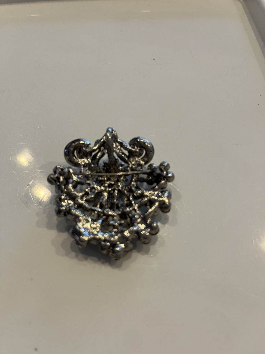 Spille & Fermagli: Brosche Strass Antrazit – Usato da Wermatswil venduto da -secondchance- 1