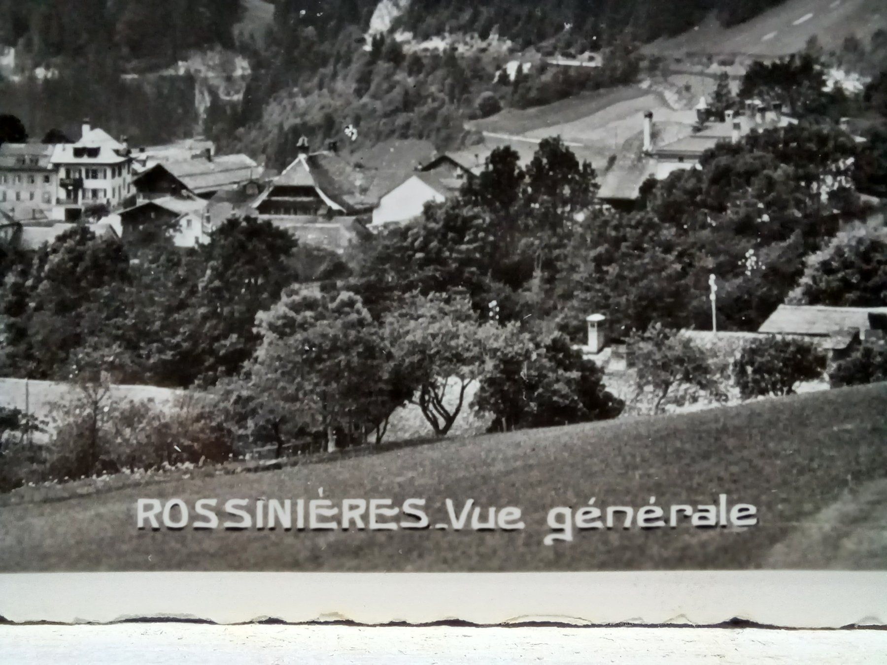 Cartoline postali: 6096, Rossinière VD, 1964 – Usato da Aarau Rohr venduto da mgvw 1