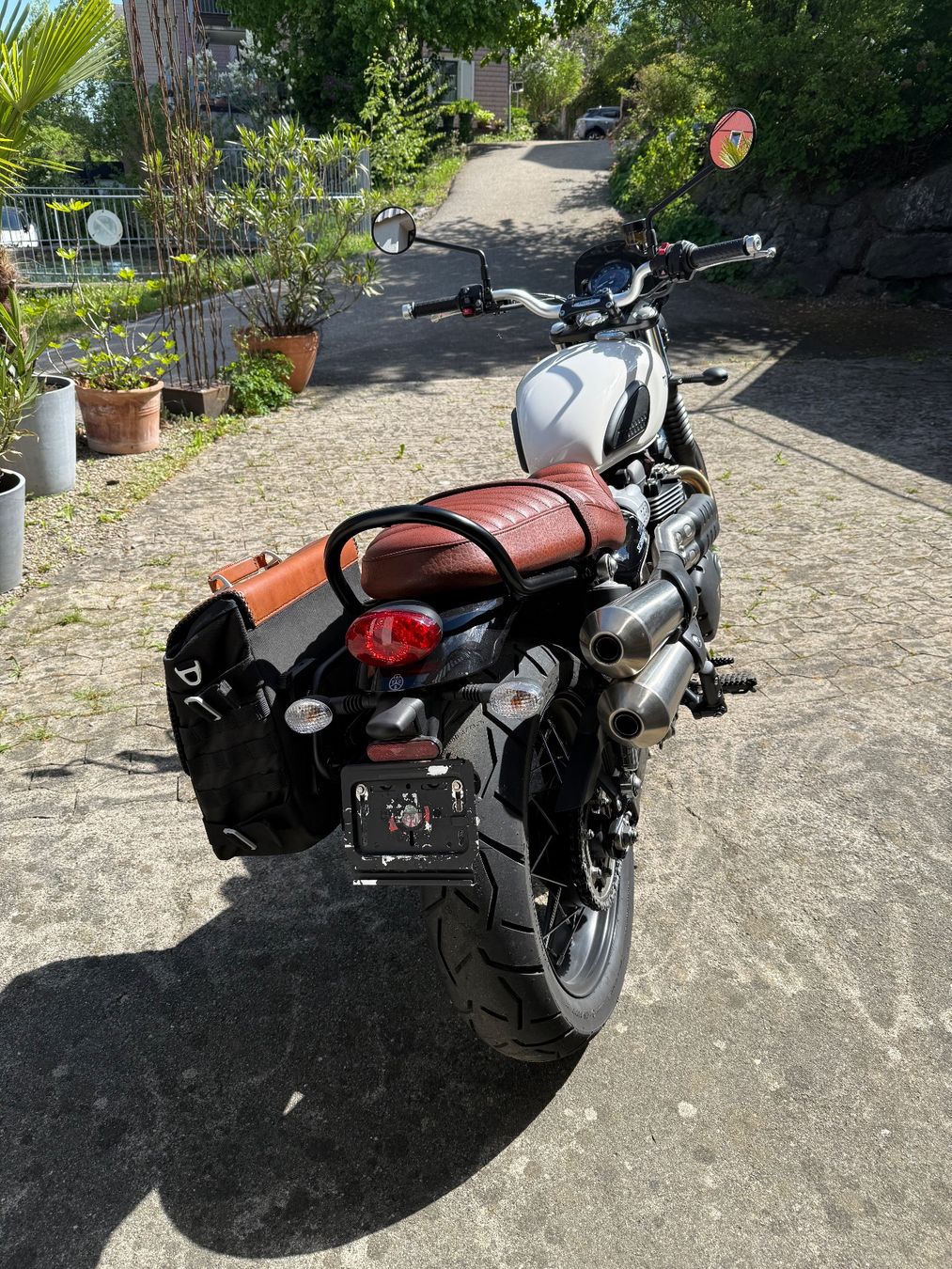 Triumph Route: Triumph Street Scrambler 900 – D'occasion à Mogelsberg par Zades 3