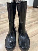 Schicke Regen Gummistiefel, Grösse 36, schwarz, neuwertig