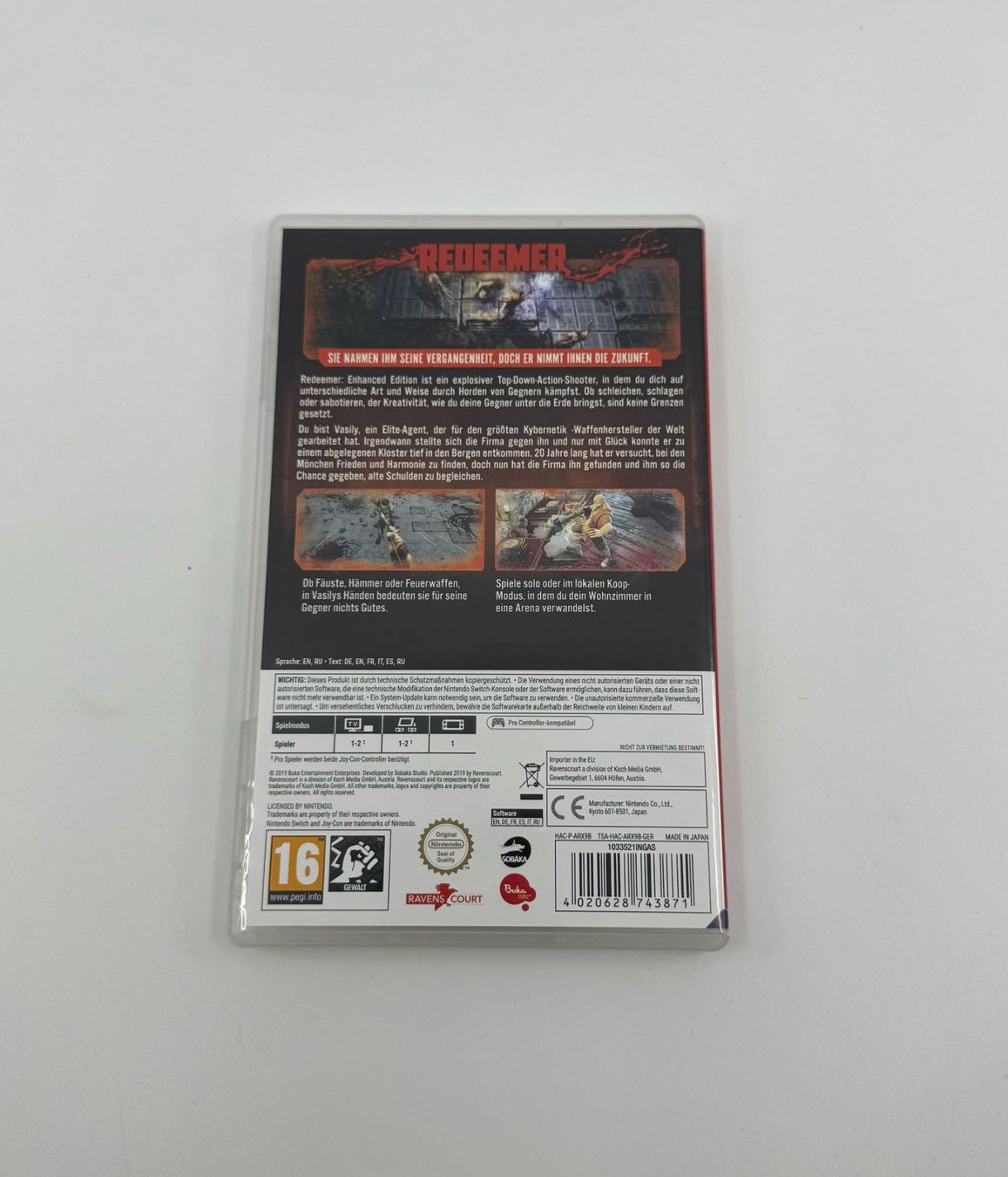 Giochi: Redeemer Enhanced Edition (Nintendo Switch) – Usato da Herisau venduto da Seyashop1 2