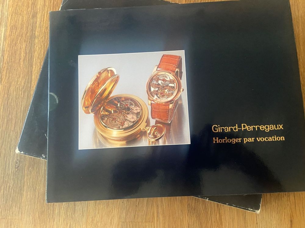 Girard Perregaux Vacheron Constantin 2 albums Horlogerie Kaufen auf