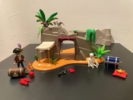 Piratenhöhle mit Dino-Oase - Komplett und in Top-Zustand