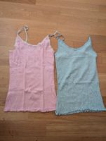 2er Set: Tops mit Spitze, Grösse XS,