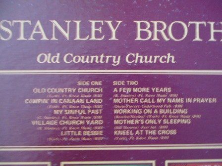 Dischi in vinile: THE STANLEY BROTHERS ab 6.--Fr – Usato da Killwangen venduto da Freds7 1