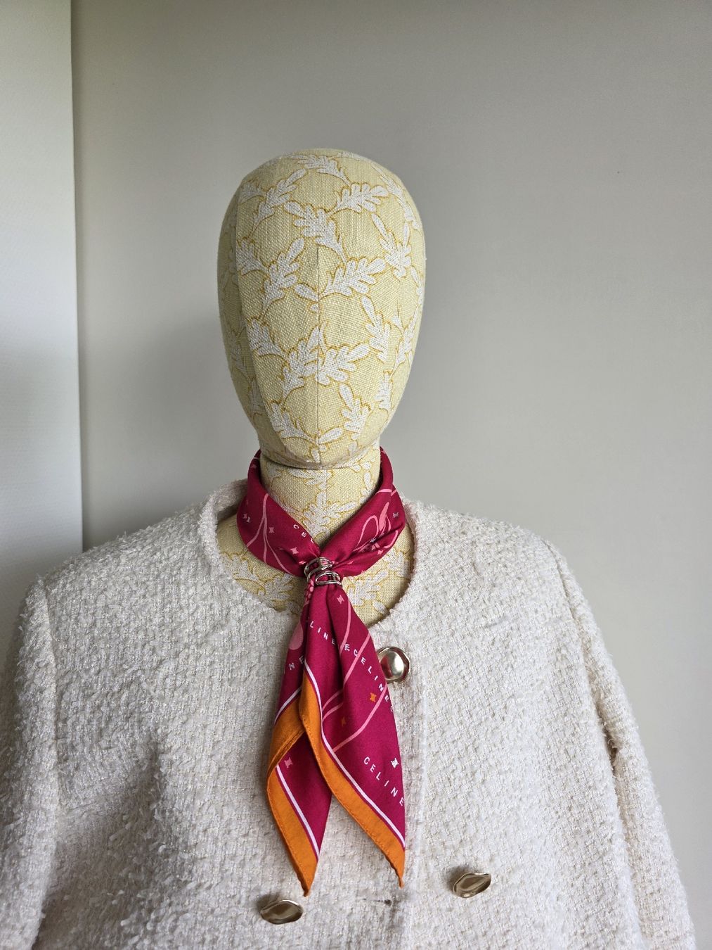 Celine Foulard & Sciarpe: Céline Baumwolltuch 50 × 50 cm – Nuovo (secondo la descrizione) da Zürich venduto da LIMAR 6