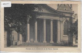 Peristyle de la Cathedrale de St-Pierre - Geneve
