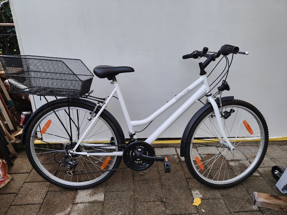 Damen-/Citybike TRAVEL Lady  26 Zoll mit Korb (D'occasion)   Untersiggenthal pour CHF 101  retrait uniquement | Acheter sur Ricardo