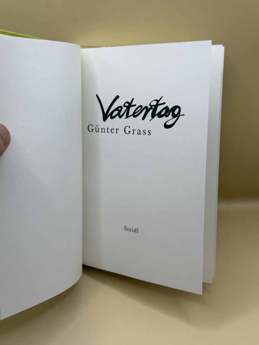 Libri: Günter Grass Vatertag Steidl Hardcover 2012 – Usato da Genève venduto da sho_67qj 3