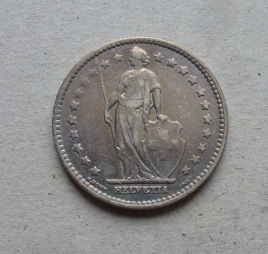 Tutti le monete: ++ 1.- Franken 1876, gute Erhaltung – Usato da Walkringen venduto da Casablanca777 1