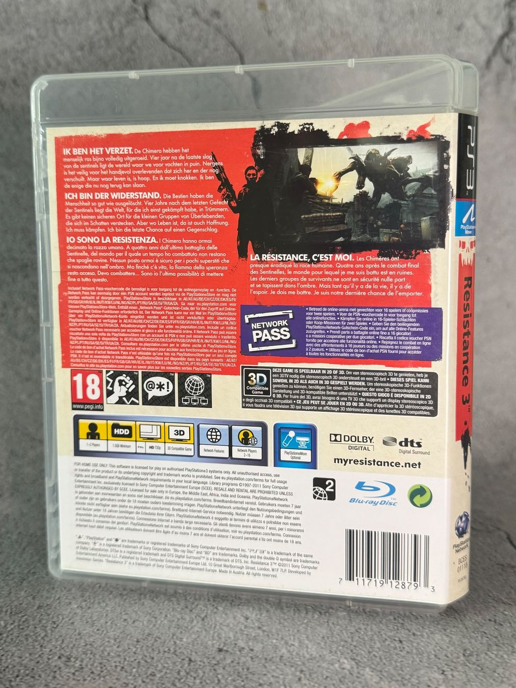 Giochi: Resistance 3 [PS3] – Usato da Niederwil SO venduto da BlueSonic 1