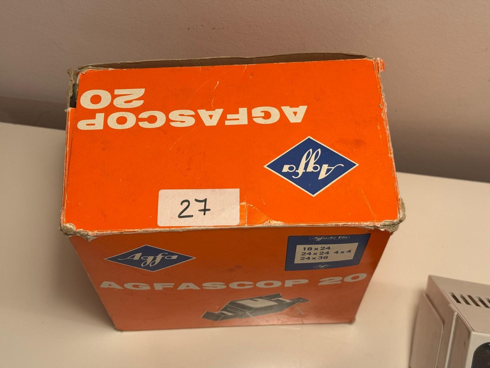 Agfa Fotocamera: Ancien visionneur de table Agfa – Usato da Sierre venduto da OCNL 3