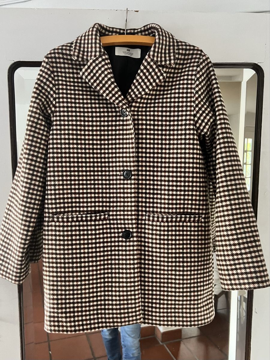 H&M Cappotti: Karierter Mantel 140 neu – Nuovo (secondo la descrizione) da Zürich venduto da panka01 2