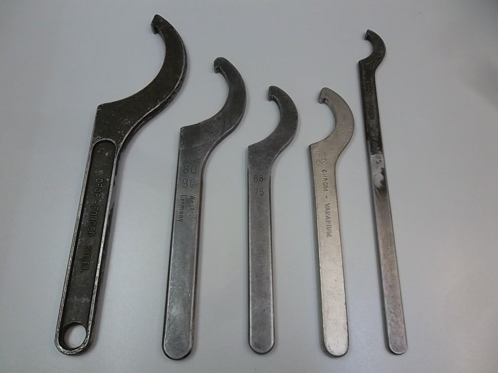 HARFINGTON C-Hakenschlüssel – Verstellbar 3/4" Bis 2", Mit 1/8" Vierkantkopf, Cr-V Stahl
