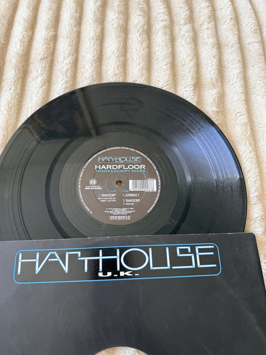 Dischi in vinile: Harthouse UK – Hardfloor Trancescript Mixes vinyle – Usato da Bussigny venduto da Serena2009 1