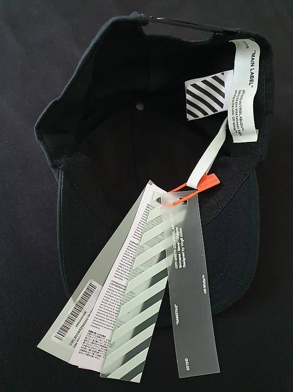 Copricapi, berretti & cappellini: original OFF-White striped diag canvas cap, DSWT – Nuovo e nell'imballaggio originale da Niederglatt ZH venduto da limi95 1