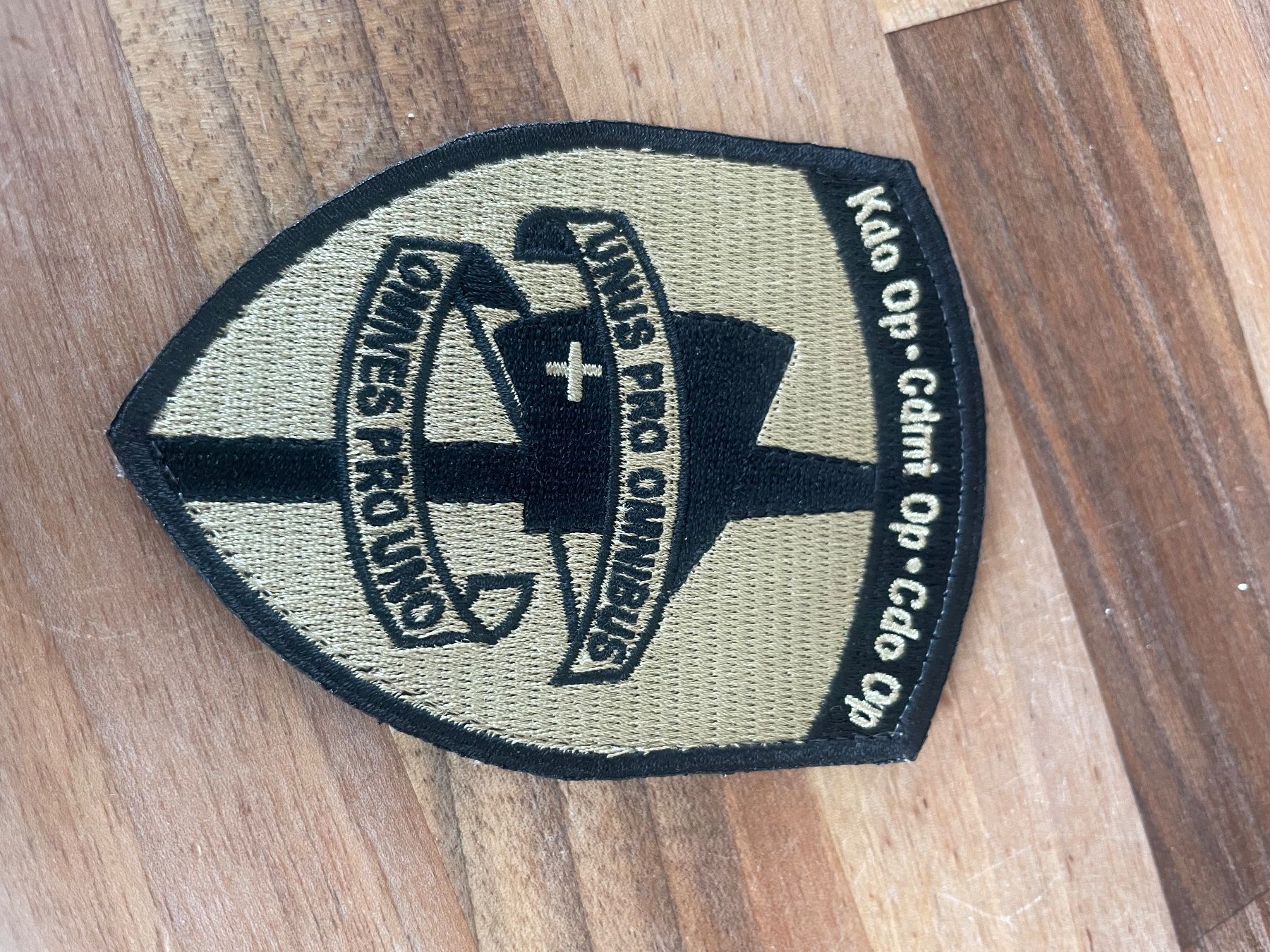 Schweizer Armee Placchette & Badge: klett Patch Kdo OP – Usato da Oberiberg venduto da reimet