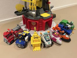 Paw Patrol-Turm inkl. Fahrzeuge