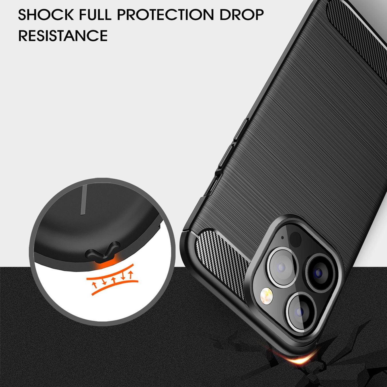 Cover & Protezioni schermo: iPhone 13 Pro Max Hülle Etui Silikon Case Cover Coque ROBUST – Nuovo e nell'imballaggio originale da Volketswil venduto da coverandmore 2