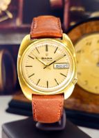Bulova Accutron Vintage-Uhr aus 18K Gold Perfekt