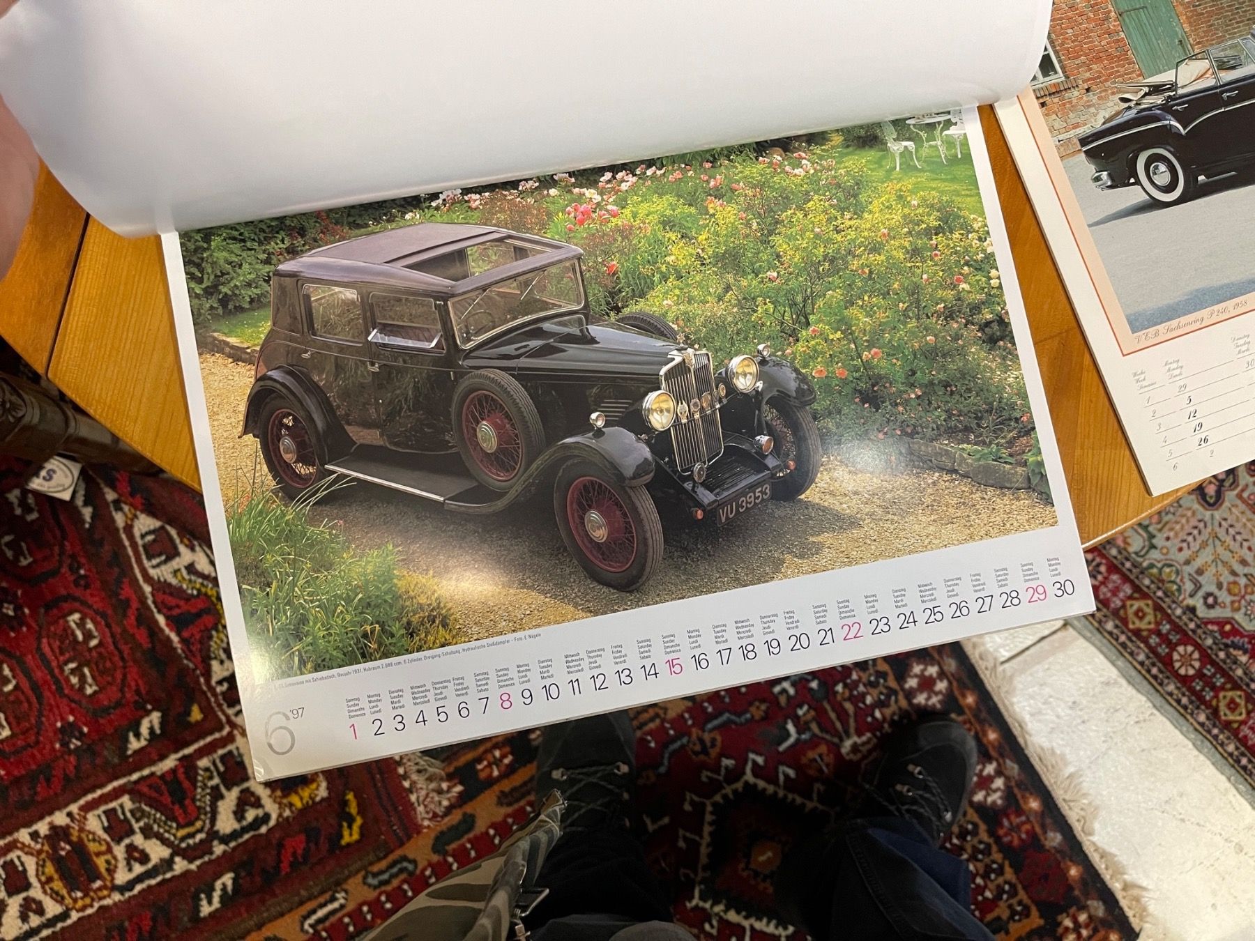 Calendari: 2 Kalender Autoraritäten 1997, 2004 – Usato da Reiden venduto da Zofi-Brocki 4
