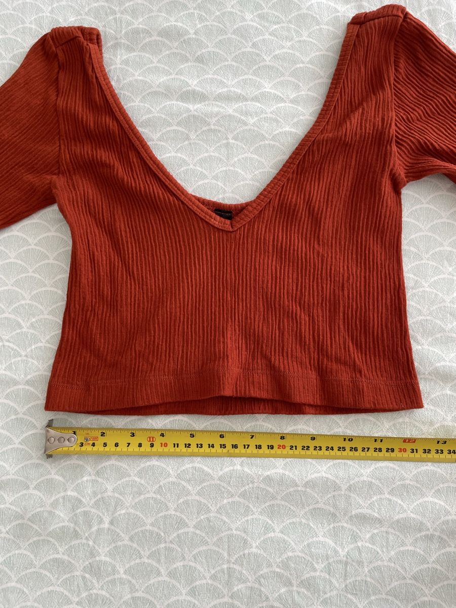 Tops: Langarmshirt Rostrotr Gr. M – Gebraucht aus Zürich von vik_isi 4