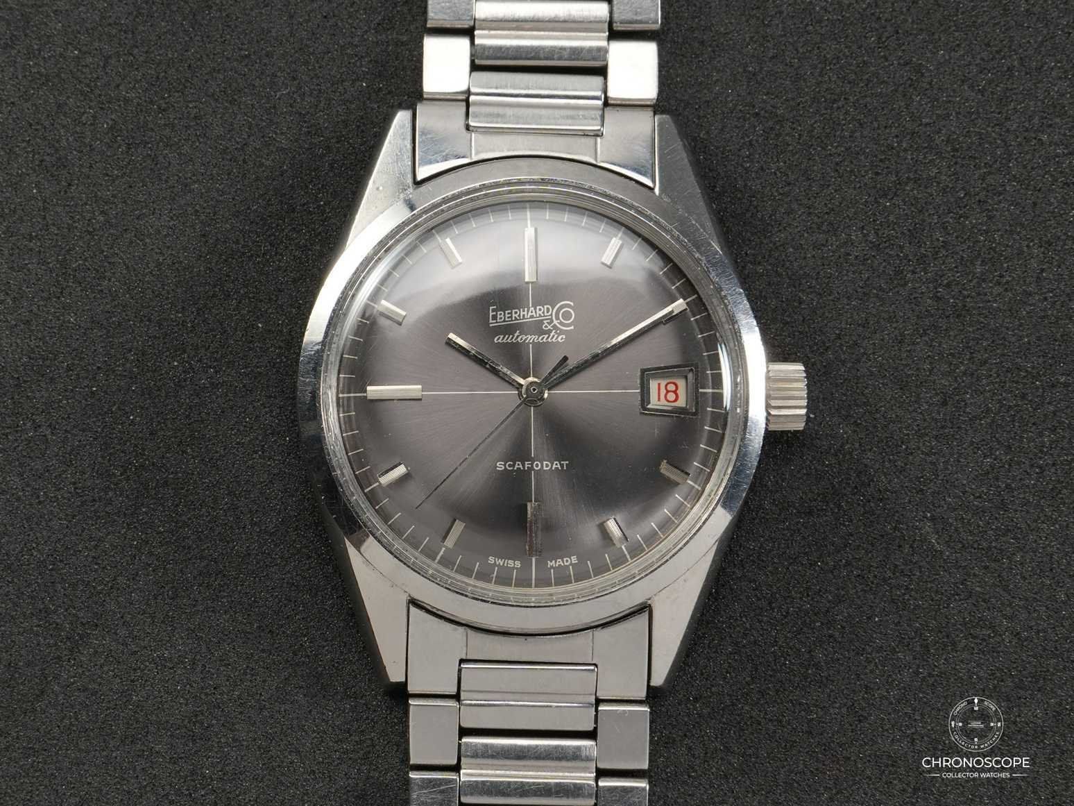 Orologi: Eberhard Scafodat With Original Bracelet, serviced – Usato da Luzern venduto da ChronoScope6004