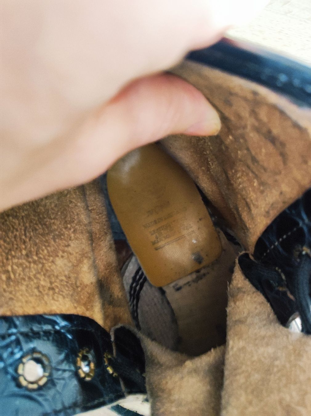 Dr. Martens Scarpe da uomo: Dr Martens, effet croco noires taille 38 – Usato da Bussigny venduto da Brettinette 6