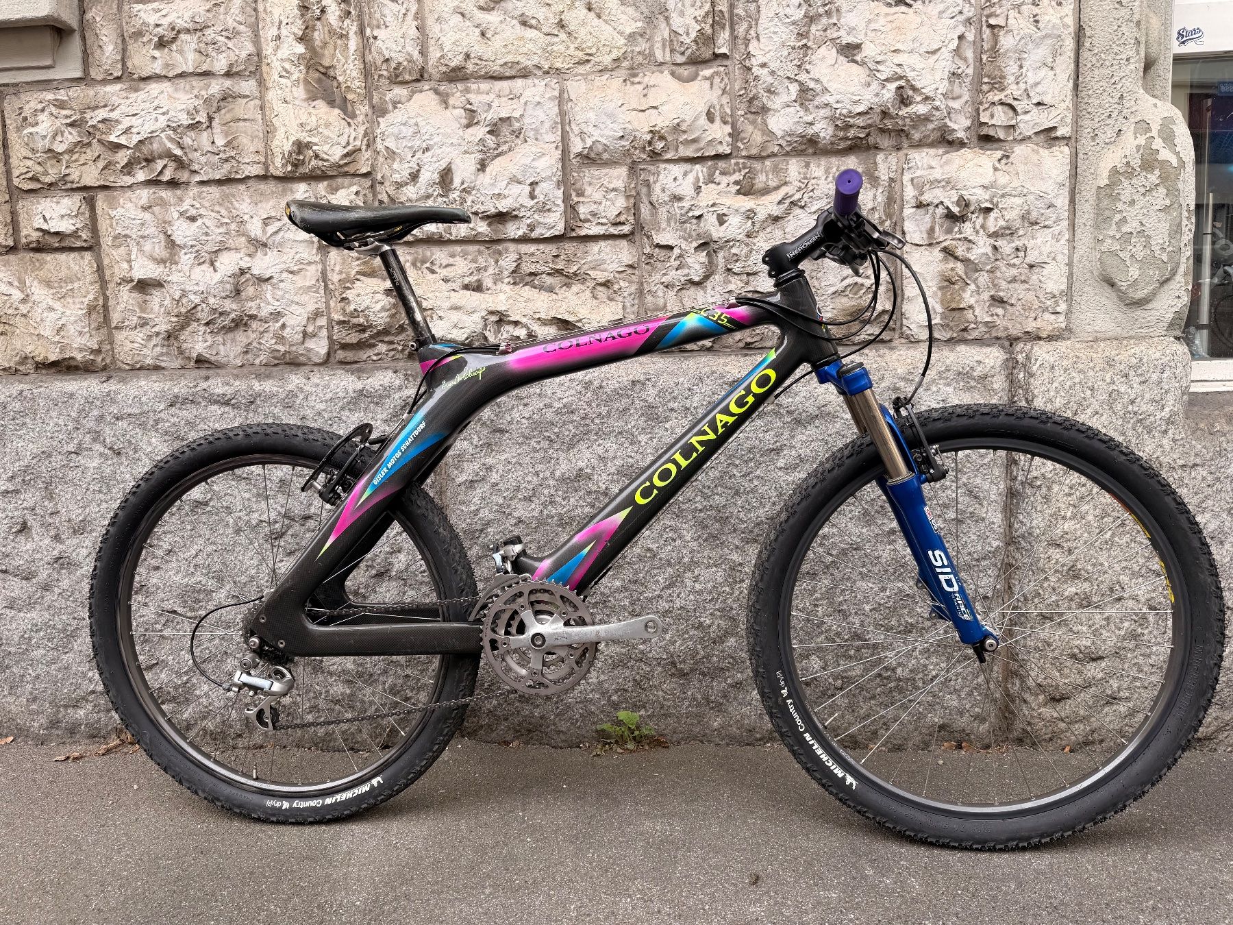 Colnago Biciclette: Colnago C35 mtb Carbon Rahme Gr. M – Usato da Zürich venduto da Charles028