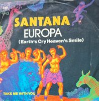Vinyl-Single Santana - Europa (Earth's Cry Heaven's Smile)