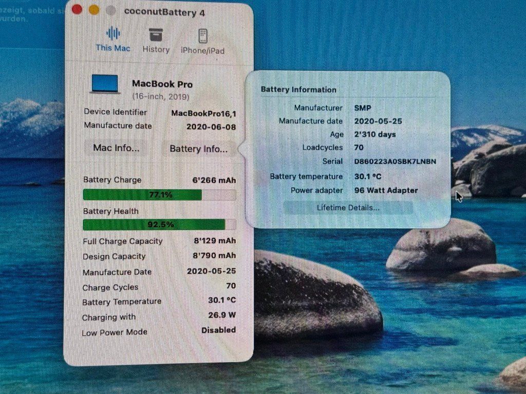 Apple Notebook: Apple MacBook Pro 16 i9 1TB SSD – Difettoso da Au SG venduto da bah_6f5w 9