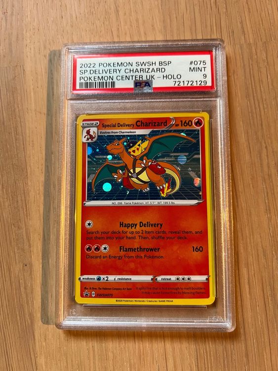 1x POKEMON SPECIAL DELIVERY CHARIZARD PSA 9 HOLO RARE | Kaufen auf Ricardo