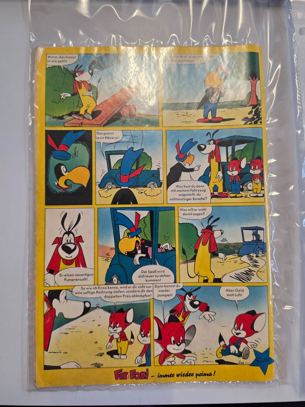Comics: Fix und Foxi, Band 402 – Gebraucht aus Winterthur von Bratwurstbrater 1