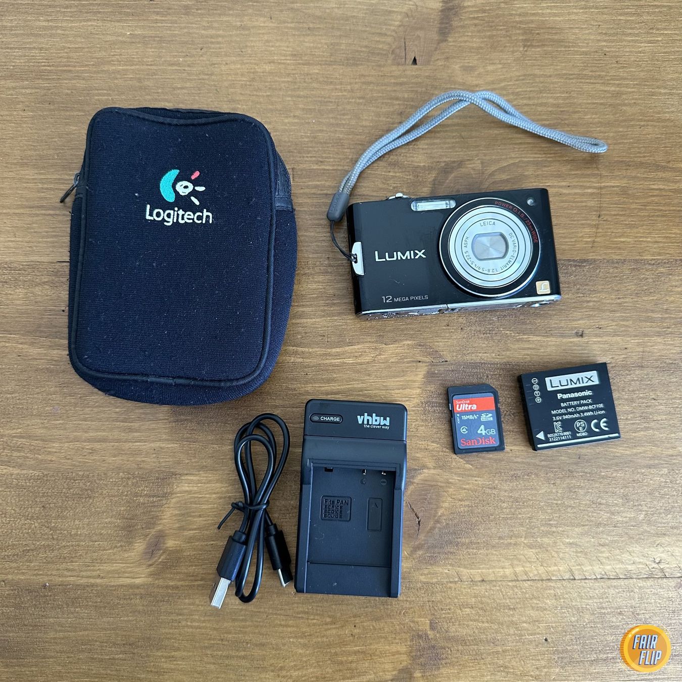 Panasonic Fotocamera: Panasonic Lumix DMC-FX60 Digitalkamera – Usato da Luzern venduto da fairflip 1