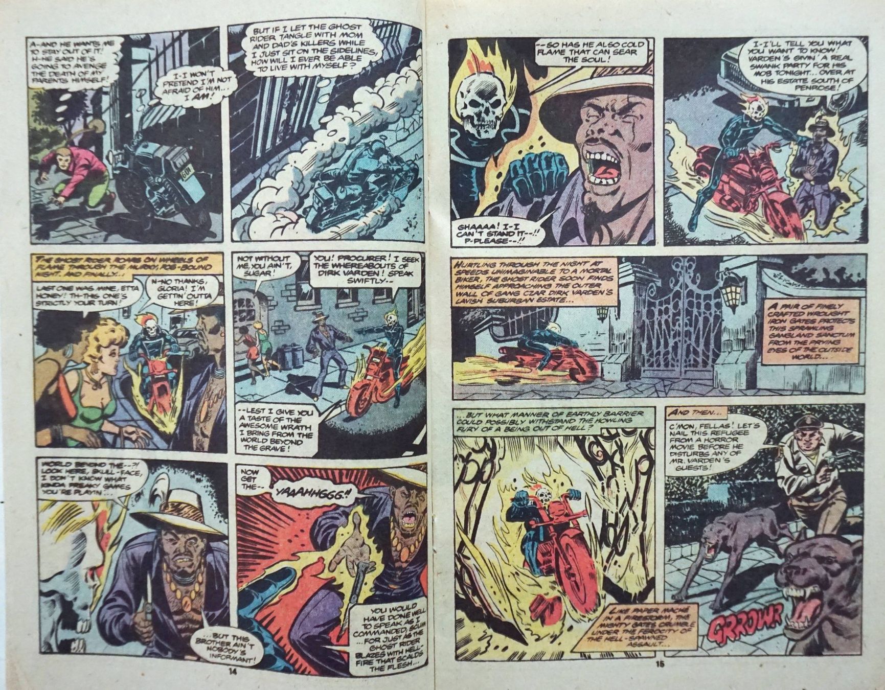 Comics: GHOST RIDER #37 HIGH ROAD TO HELL MARVEL 1979 – Gebraucht aus Lugano von YouWantUS 2