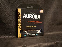 Aurora Premium Acoustic Guitar Strings: 40% Rabatt!!