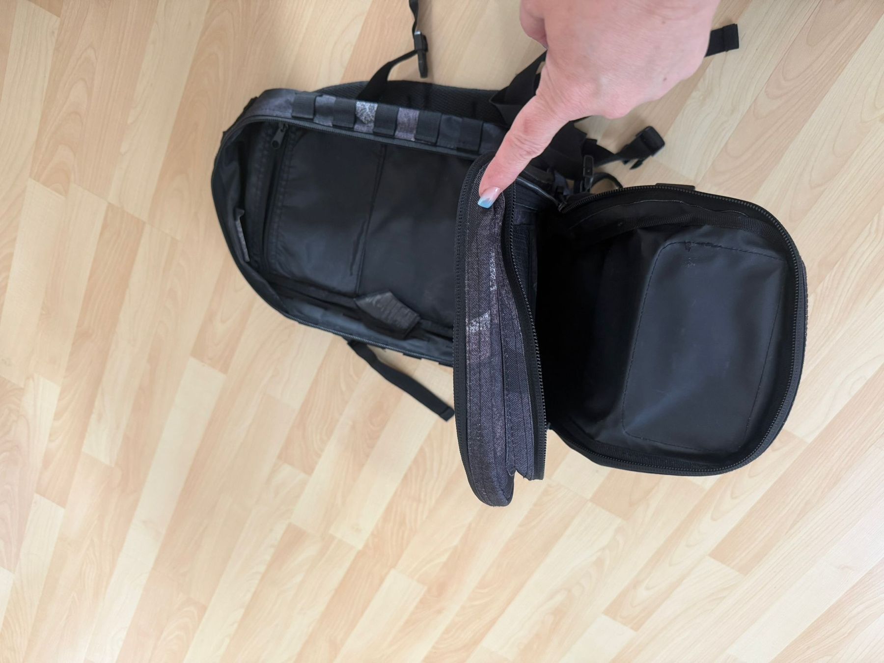 Zaini: Brandit - US Cooper Medium Backpack night camo digital – Nuovo (secondo la descrizione) da Diepoldsau venduto da pampalona 2