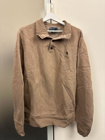 Polo Ralph Lauren vintage beige crewneck (L)