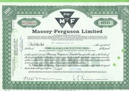 Massey-Ferguson Limited 1965