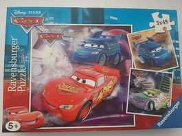 Ravensburger Puzzle mit Rennautos, 3x49 Teile, für Alter 5+