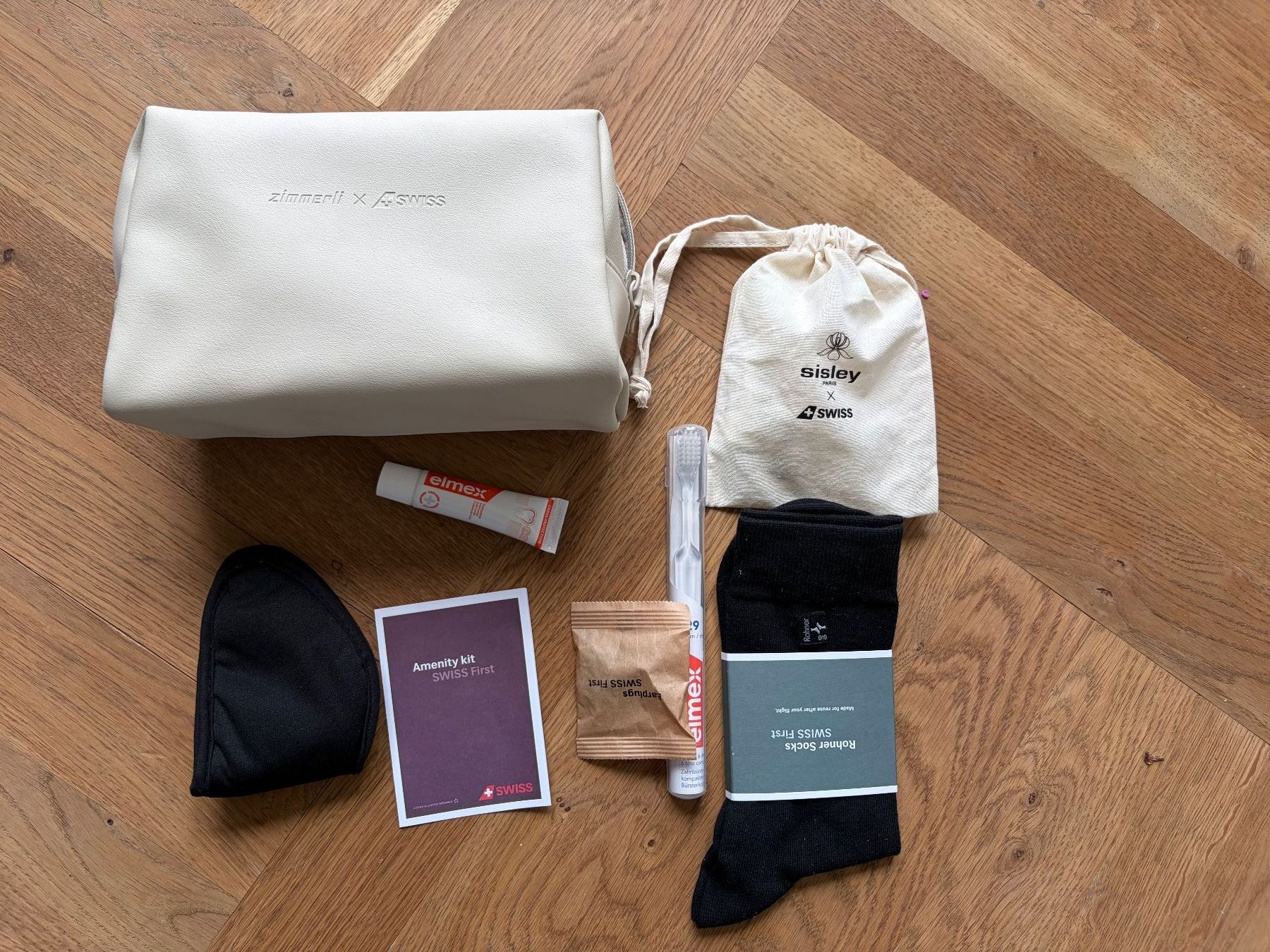 Custodie per cosmetici: Pochette Zimmerli X Swiss First Class – Nuovo e nell'imballaggio originale da Zürich venduto da mar_myz6