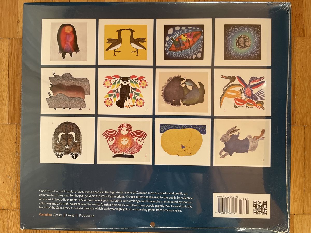 Kalender: Inuit Art Kalender 2018 – Gebraucht aus Davos Monstein von pendragon79 1