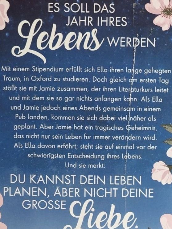 Bücher: Roman "Mein Jahr mit Dir" von Julia Whelan – Gebraucht aus Oberwil BL von Hunajakakku 1